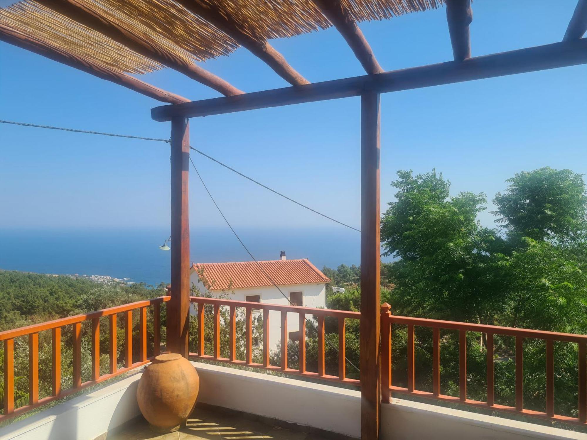 Spitikariotiko Panoramic Home Raches  Buitenkant foto